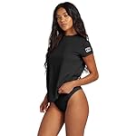 Billabong Plus Size Rash Guard for Women, UPF 50+ Long & Short Sleeve Swim Shirt - Image 3
