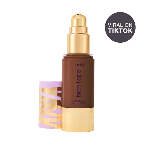 Image of tarte face tape foundation - Full-Coverage 12hr Waterproof Makeup, Hydrating & Smoothing with a Natural Matte Finish for Transfer-Proof Comfortable Long-Wear Foundation, Vegan & Cruelty-Free