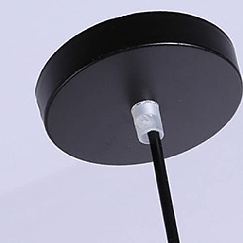 Plafon de suspension à 1 lumière tridimensionnelle en forme de gourde rétro en métal
