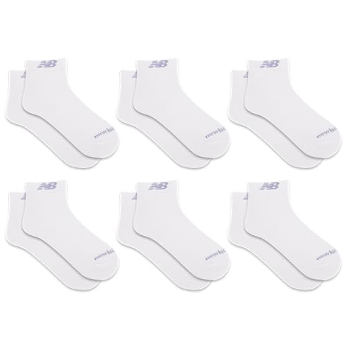 New Balance Unisex-Adult's Men's and Women's Performance Cushioned Low Cut Socks-6 & 12 Pairs-Moisture Wicking3