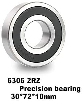 Roulement en acier robuste 6306-2RZ TMP1105 à haute rigidité structurelle 30mm - 2