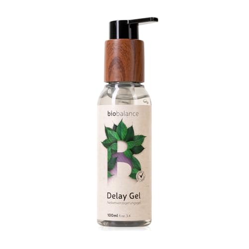 BIO BALANCE Clove Delay Gel Potenz-hilfe-mittel zur Verzögerung des Orgasmus und eine lange harte Erektion lange Sex Ausdauer 100 ml in recycelter Flasche