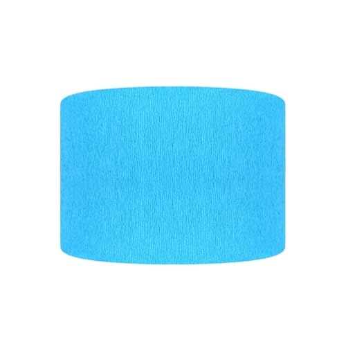 GUYTRM 100個 使い捨て 1ロール ヘアカットアクセサリー ネックペーパー 調節可能 理髪店専用 サロン 美容室 ホワイト ネックストリップ lingli(1 Roll Blue)