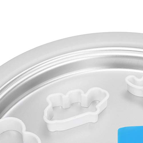 image for Kecar Instant Ice Cream Maker Yogurt Frozen Pan Ice Roll Time Pan US S
