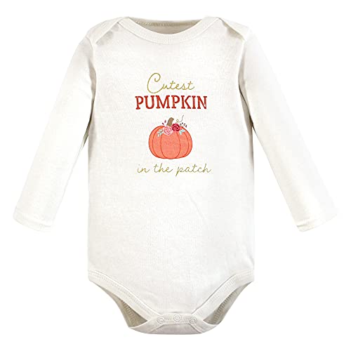 Image of Hudson Baby baby-boys Cotton Long-sleeve Bodysuits 5-pack
