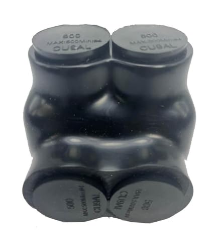 Insulated Wire Connectors DMNI - Polaris Connector Lugs Taps for Wires Range 3/0-6AWG Both Aluminum and Copper One Wire Per Terminal or 3/16