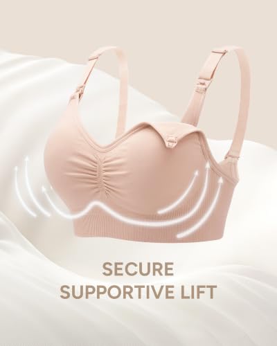 Image of Stelle Nursing Bras Maternity Bralette Seamless for Breastfeeding