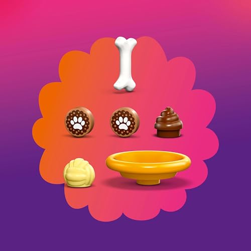 Image of LEGO Friends Puppy Playground Building Kit, Dog Toy for Pretend Play 42665 Building Blocks Toys for 4+ Gift for Boys and Girls