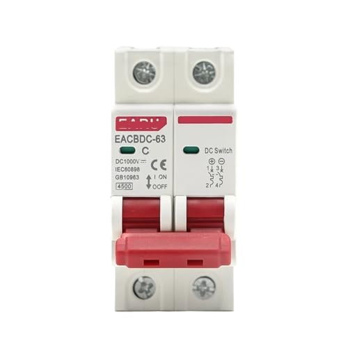 Disjoncteur solaire DC 1000V 10A sécurisant vos panneaux PV