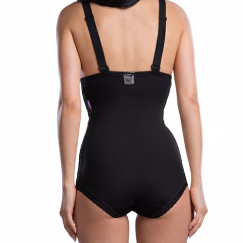 LIPOELASTIC VH Variant– 1st phase after abdominal surgery, vaser lipo, liposuction of the abdomen & mommy makeover (Black, XXL)