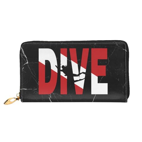 Distressed Dive Flag Wallet Card Bag2