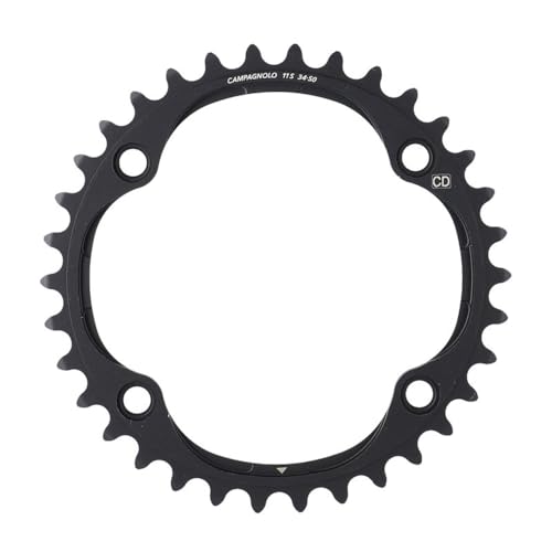 Campagnolo Potenza - Pedalier Unisex para Adultos, Color Negro, Talla única
