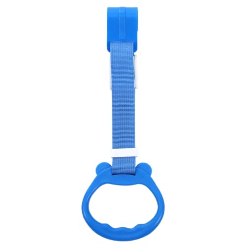 Anillos para tirar hacia arriba para parque infantil, anillos para tirar hacia arriba para bebés de longitud ajustable, accesorios para parques para bebés con diseño de oso lindo, azul, 7, 48-10, 24
