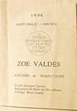  Saint malo cancale la maison internationale des poètes et des écrivains ateliers de traductions zoé valdès