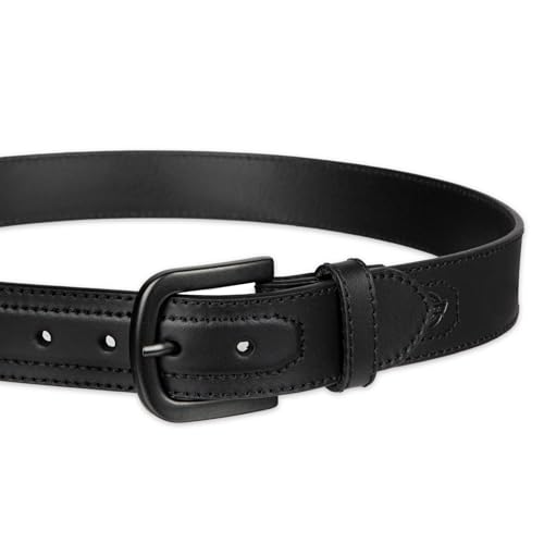 Dickies Men's Industrial Strength Leather Belt – Workwear, Durable, Reinforced, Heavyweight3
