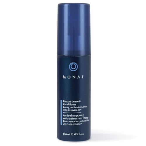 MONAT Balance Restore Leave-In Nourishing Hydrating Conditioner for Dry or Damaged Hair Anti-Frizz Moisturizing Care for All Hair Types Salon Quality 250ml