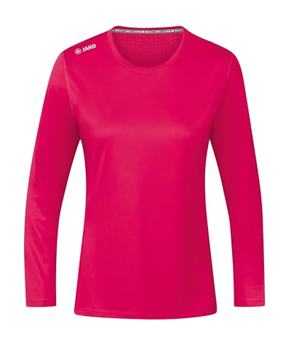 JAKO Damen Longsleeve Run 2.0, Pink, 46