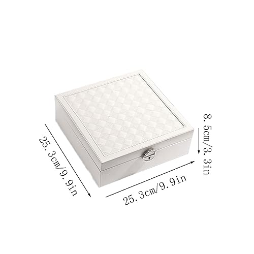 Joyero de dos capas para organizar collares y pendientes en poco espacio 3