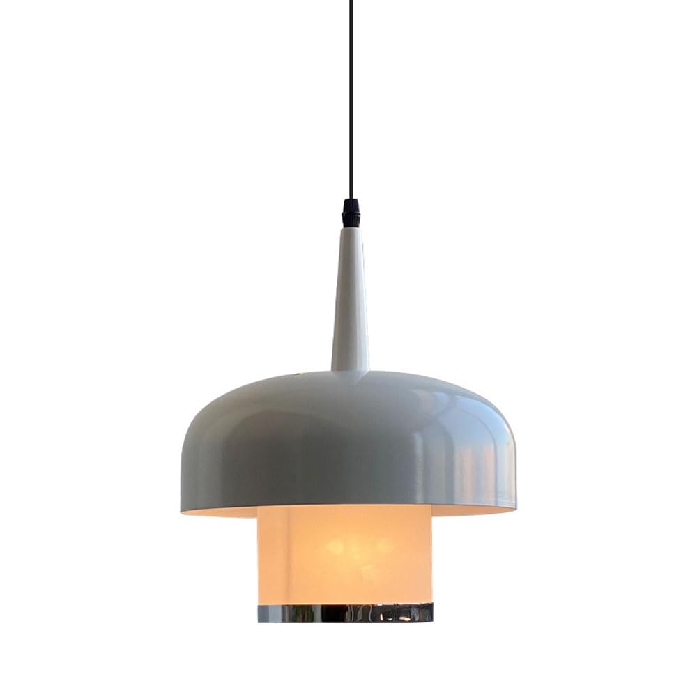 Lampe suspendue créative grise et luminaire de ferme industriel pour décoration d'intérieur