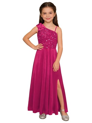Robe en velours longue pour fille d'honneur et cérémonie de mariage chic