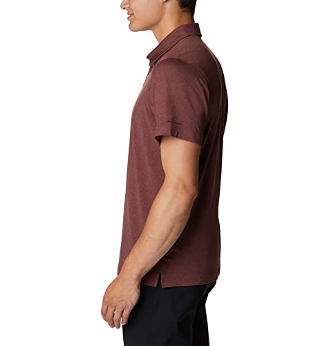 Image of Columbia Men Polyester Omni-Shade Polo Terminal Roamer Stretch Hiking & Trekking Pant