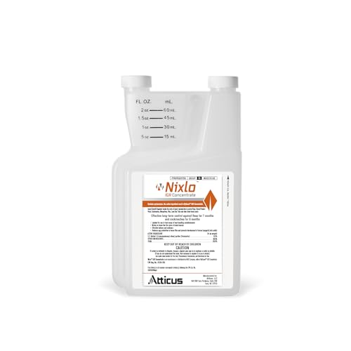 Atticus Nixlo IGR Concentrate (480 ML) - (Compare to NyGuard) - Pyriproxyfen 10% - Insect Growth Regulator - Control Ant, Cockroach, Flea, Fly, and Mosquito Indoor and Outdoor