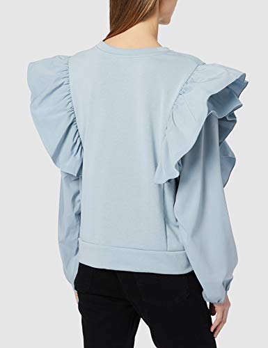 Vero Moda VMDANNA LS Sweat Jrs GA Pullover, Blue