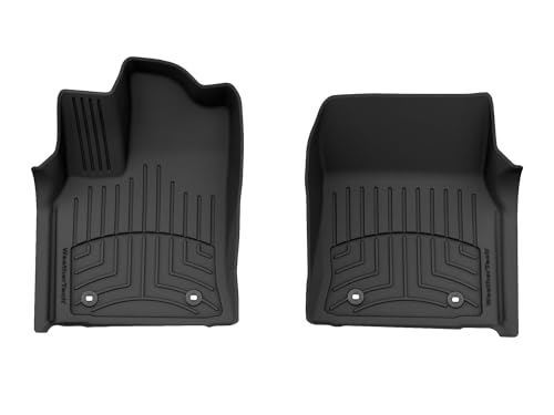 WeatherTech FloorLiner HP 4417081IM for 2022–2026 Toyota Tundra — Black Front Floor Mats