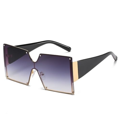 Lunettes de soleil de forme une pièce protection maximale et confort visuel dégradé