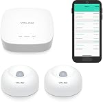 YoLink LoRa 1/4 Capteurs de mouvement intelligents sans fil, détecteur de mouvement intérieur, Alexa, IFTTT, Accueil Assistant, Détecteur de mouvements App alertes Télésurveillance, 2 Faites votre valise, YoLink Hub régulier inclus