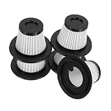 SOPOTUTU 5 Piezas Filtros Reutilizables y Lavables para Aspiradora Inalámbrica de Mano Recambio para Aspiradoras Portátiles Alta Eficiencia y...
