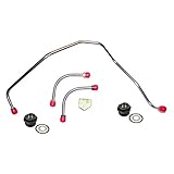 Holley Pump-to-Carb Steel Fuel Line Kit for Small Block Compatible with Chevy