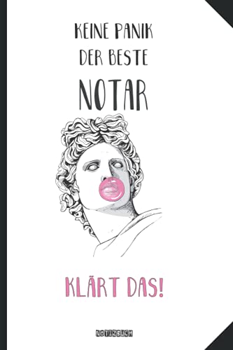 Geschenk für den besten Notar: Notizbuch als Geschenk für den besten Notar - A5 / liniert 120 Seiten - Tagebuch | Terminplaner - Geschenkidee zum ... als Abschiedsgeschenk (German Edition)