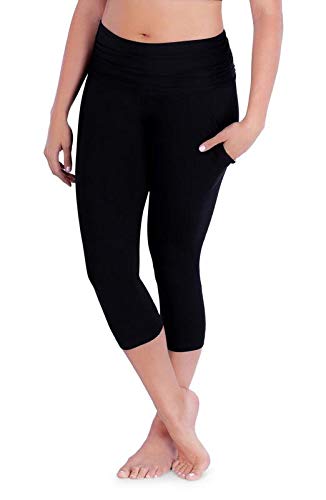 Belly Bandit Power Capri-Leggings für Damen, Schwangerschaft, Bump, Aktivkleidung, stützend, Stretch, Umstandsmode