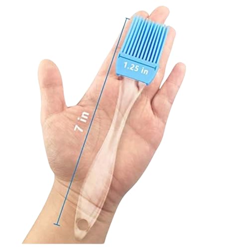 Image of Silicone Oil Brush for Cooking, Pack of 1 | Heat-Resistant, For Grilling, Tandoor, BBQ, Baking, Glazing, 50g, Reusable Kitchen Accessory