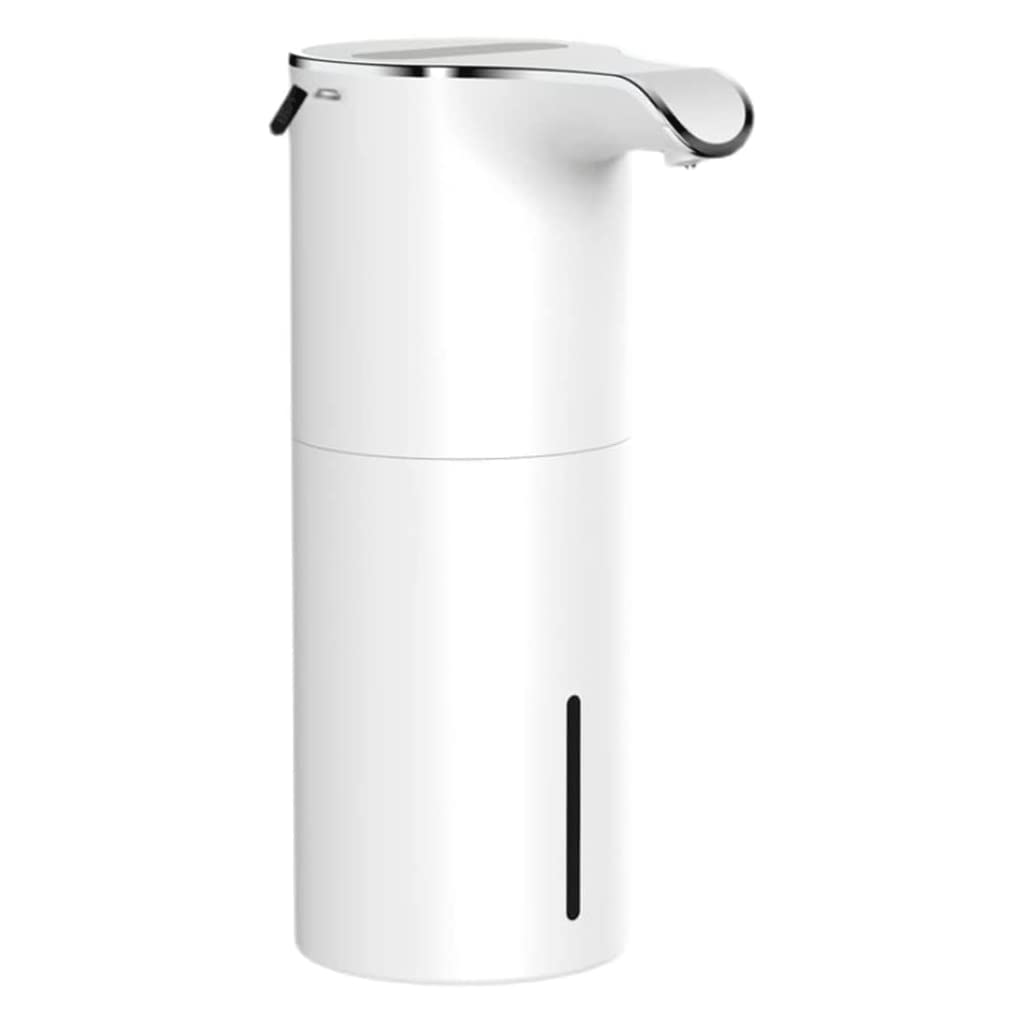 Dispenser Automatico di Sapone Ricaricabile con Dispenser di lozione per finestre di visualizzazione Tappetino Antiscivolo, Pompa per Sapone elettrica con Interruttore Regolabile