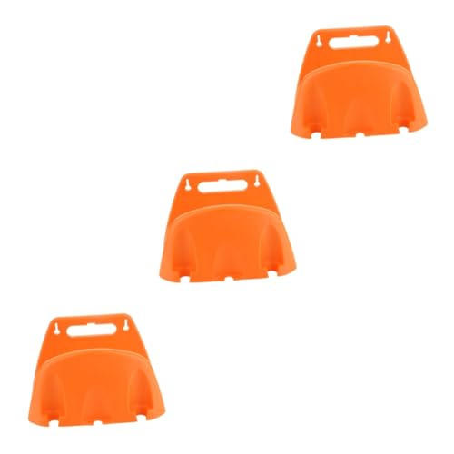NUOBESTY 3pcs Garden Hose Storage Bracket Wall Mounted Hose Hanger Durable Water Pipe Organizer for Garden and Use Easy Installation Multi Functional Design