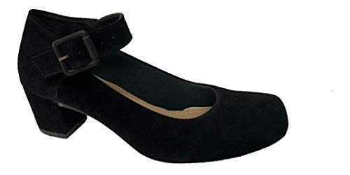 Sapato Feminino Boneca Sarah Calçados 880 (37, Preto Nobuck)
