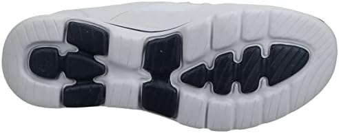 Skechers Men's Gowalk-Athletic Hook and Loop Walking Shoes | Two Strap Sneakers | Air-Cooled Foam, White/Navy, 11.5 X-Wide | Image 7