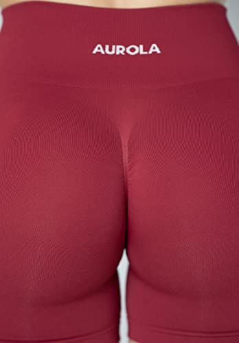 Image of AUROLA Dream Collection Women Workout Shorts High Waist Gym Shorts, Scrunch Butt Seamless Athletic Shorts