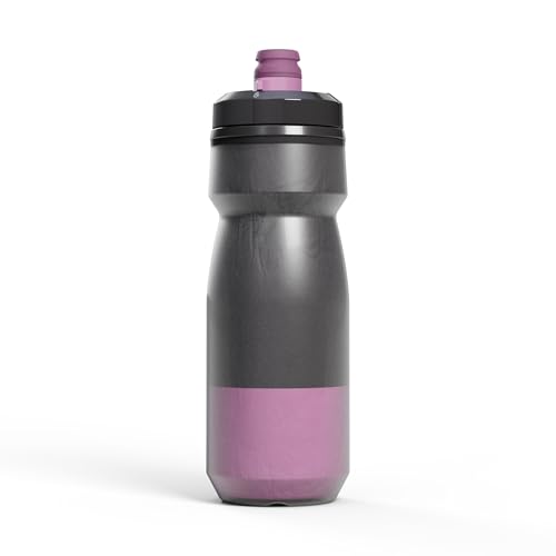 Image of CamelBak Podium Chill Insulated Bike Squeeze Water Bottle, Cold Retention for Cycling, 21oz, Mercury Night Fall