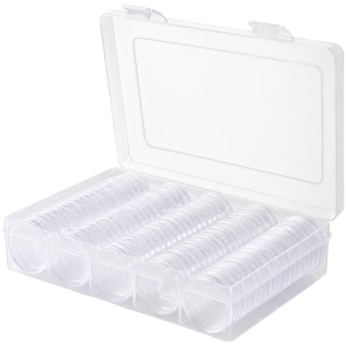 Caja de almacenamiento para monedas y organización de colecciones en casa