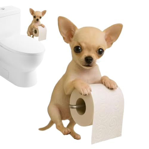 Soporte de pared para toallas de papel de perro: organiza tu cocina con estilo 2