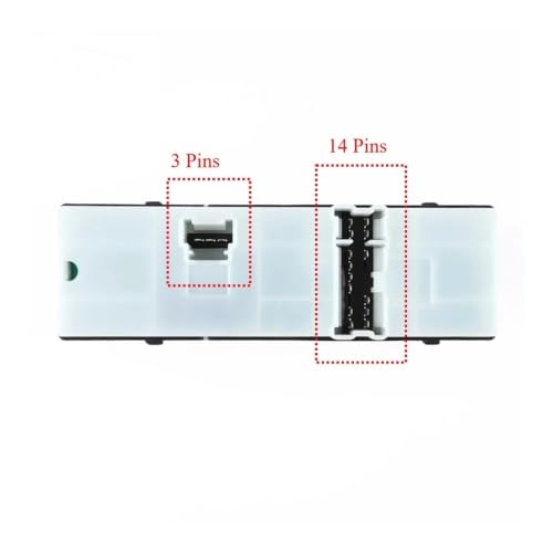 Interrupteur de lève-vitre électrique double commande MAST Power J32 2008-