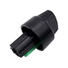 HiSport 1PC A/C Heat Control Knob Switch Button Compatible with Ford Explorer Ranger E-150 E-250 (1993-1994) Made by ABS Plastic Black Heater A/C Knob Replacement for OEM F3TZ18513A