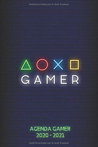 Télécharger AGENDA GAMER 2020 2021: agenda scolaire semainier pour les élèves et étudiants | Collège lycée PDF