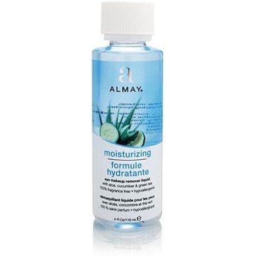 Almay Longwear & Waterproof Eye Makeup Remover Liquid, Hypoallergenic, Cruelty Free, Fragrance Free, Ophthalmologist Tested, 4 Fl Oz (Pack of 1)