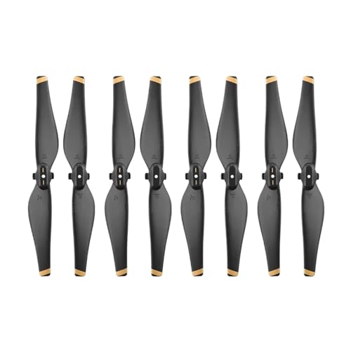 Hélices de bajo ruido 5332S con acabado Gold Edge de liberación rápida para Mavic Air
