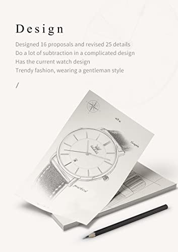 OLEVS Men Automatic Watch Skeleton 5 Hands Mechanical Classic Luxury Multi Calendar Stainless Steel Waterproof Wrist Watch for Men