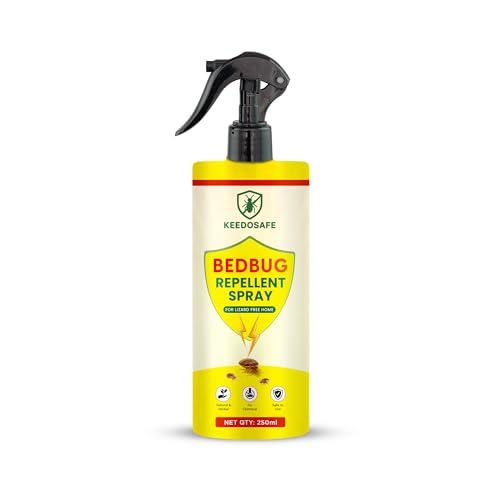 Image of Bed Bug Repellent Spray 250ml | Herbal, Non-Toxic Protection for Mattress, Sofa & Travel | Child-Safe, Odourless & Fast-Acting | 30-Day Shield